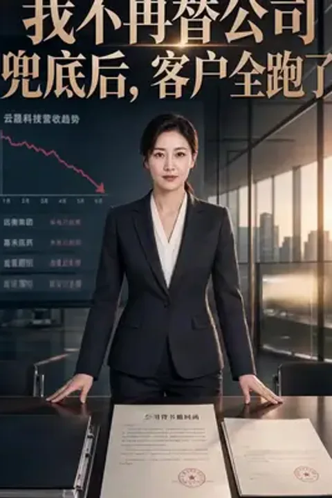 회사 감싸주지 않자 고객이 떠났다 포스터