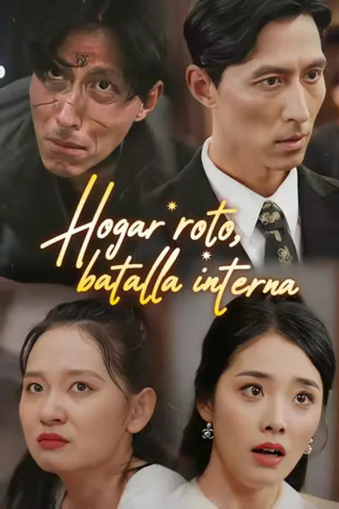 Póster de (Doblado) Hogar roto, batalla interna