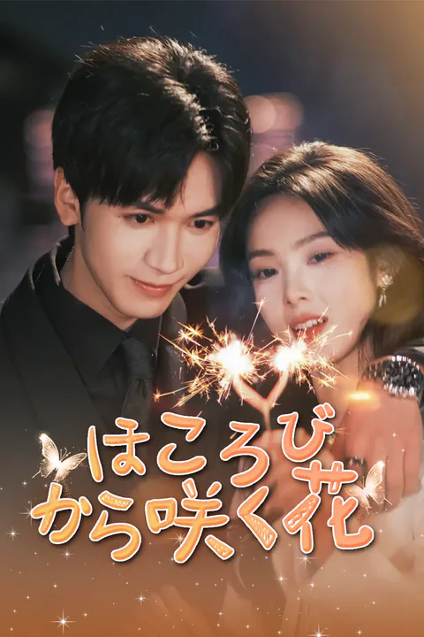 ほころびから咲く花のポスター