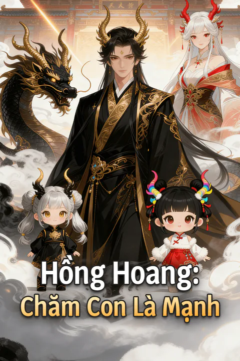 Poster Hồng Hoang: Chăm Con Là Mạnh
