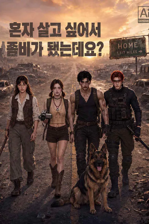 혼자 살고 싶어서 좀비가 됐는데요? 포스터