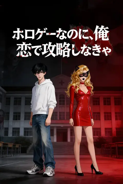 ホロゲーなのに、俺 恋で攻略しなきゃのポスター