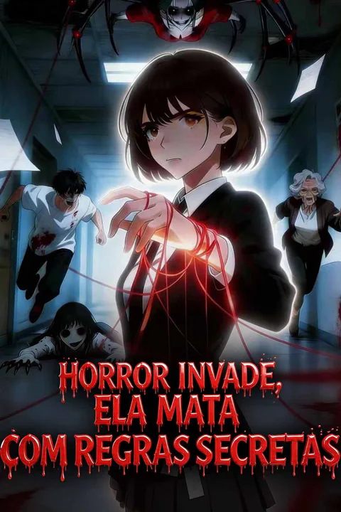 Pôster de Horror invade, ela mata com regras secretas