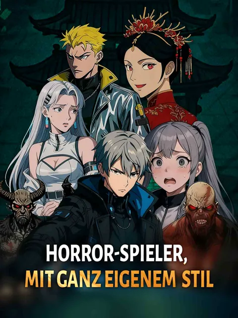 Poster von Horror-Spieler, mit ganz eigenem Stil