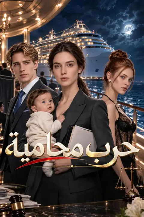 ملصق حرب محامية