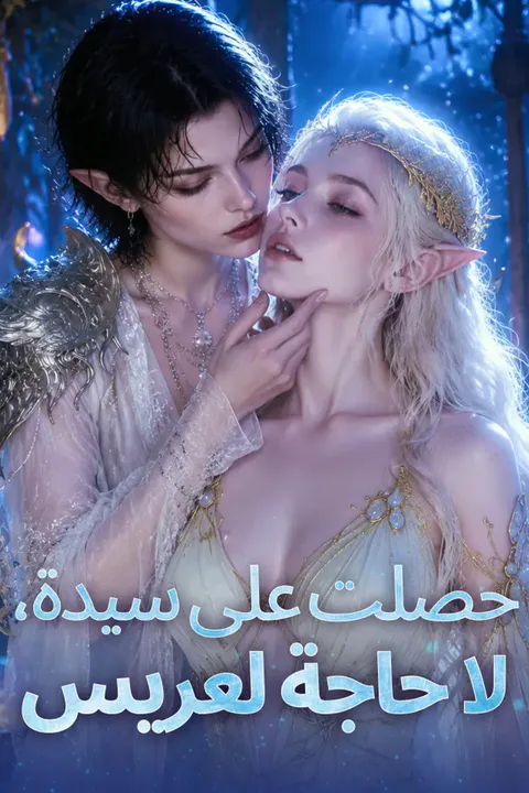 ملصق حصلت على سيدة، لا حاجة لعريس