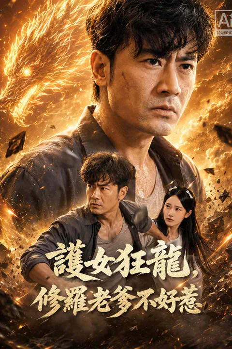 《護女狂龍，修羅老爹不好惹》海報