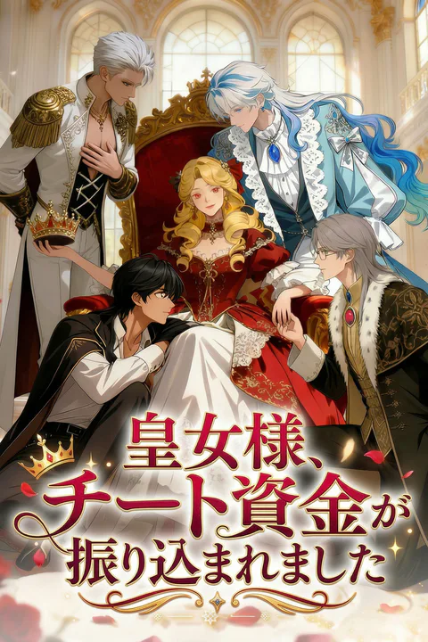 皇女様、チート資金が振り込まれましたのポスター