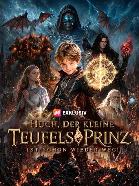 Poster von Huch, der kleine Teufelsprinz ist schon wieder weg!