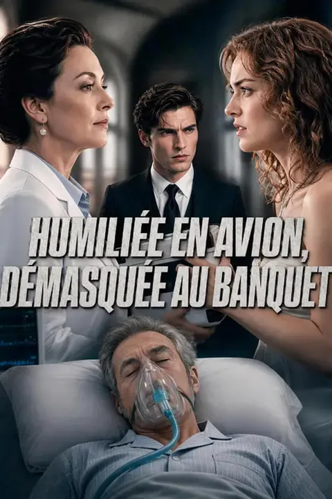 Affiche de Humiliée en avion, démasquée au banquet