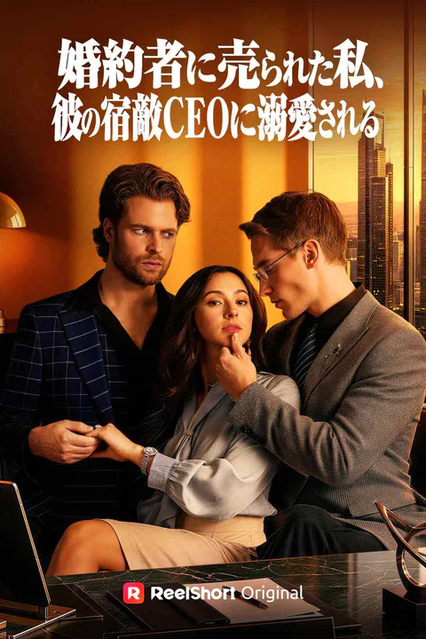 婚約者に売られた私、彼の宿敵CEOに溺愛されるのポスター