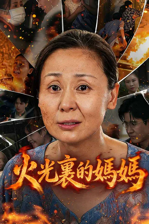 《火光裏的媽媽》海報