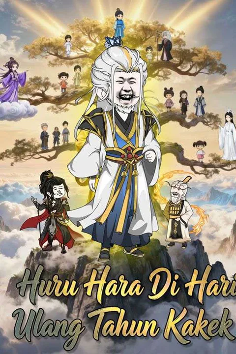 Poster Huru Hara Di Hari Ulang Tahun Kakek