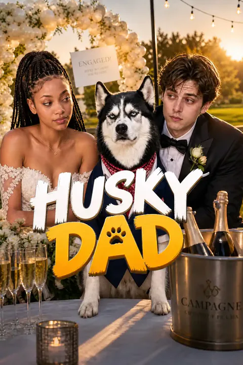 HUSKY DAD poster