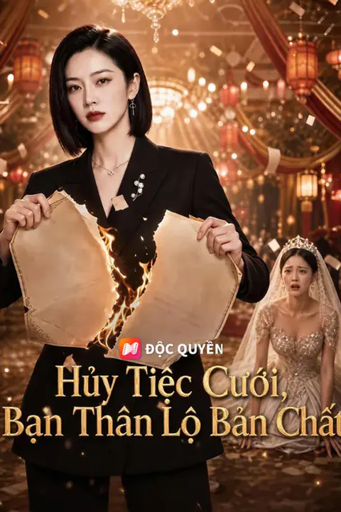 Poster Hủy Tiệc Cưới, Bạn Thân Lộ Bản Chất