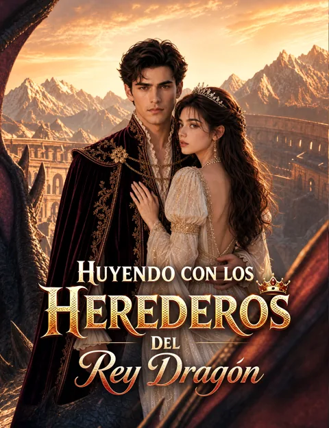 Póster de Huyendo con los herederos del Rey Dragón(Doblado)