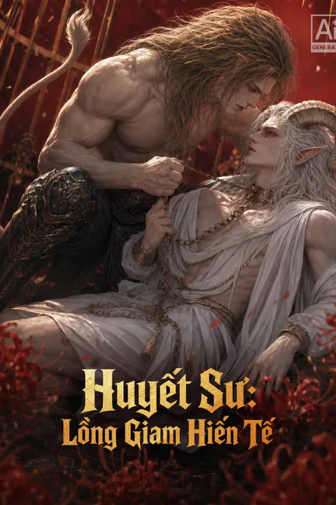 Poster Huyết Sư: Lồng Giam Hiến Tế