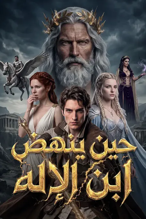 ملصق حين ينهض ابن الإله
