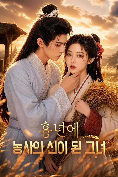 흉년에 농사의 신이 된 그녀 포스터
