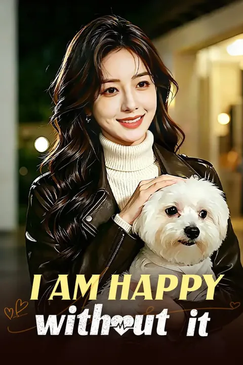 I am happy without it poster