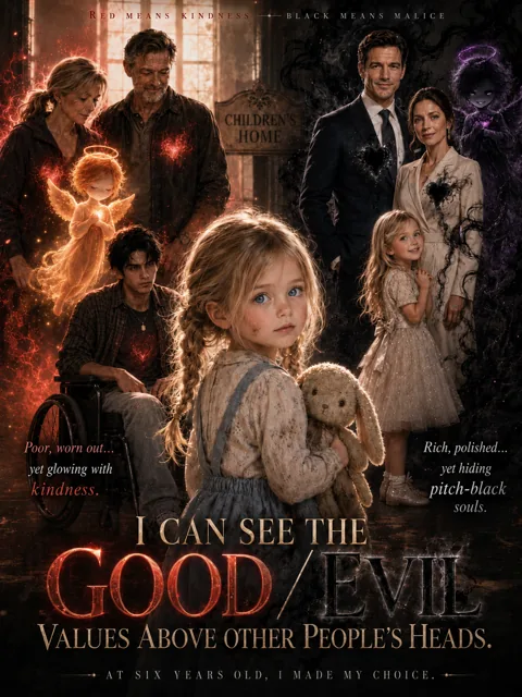 I Can See the Good and Evil Values Above People's Heads poster