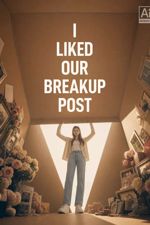 I Liked Our Breakup Post poster
