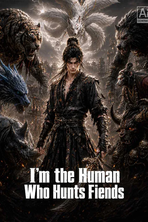 I'm the Human Who Hunts Fiends poster