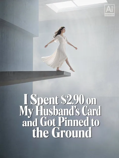 I Spent $2.90 on My Husband’s Card and Got Pinned to the Ground poster