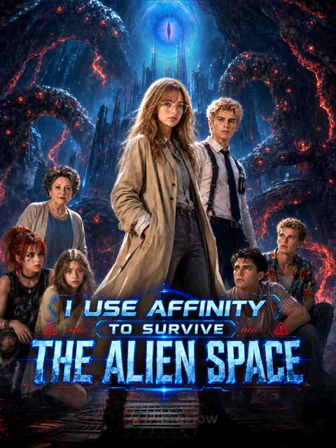 I Use Affinity To Survive The Alien Space poster