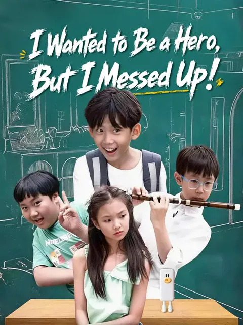 I Wanted to Be a Hero, But I Messed Up! poster