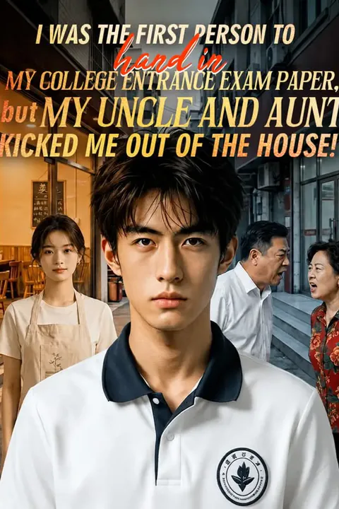 I was the first person to hand in my college entrance exam paper, but my uncle and aunt kicked me out of the house! poster