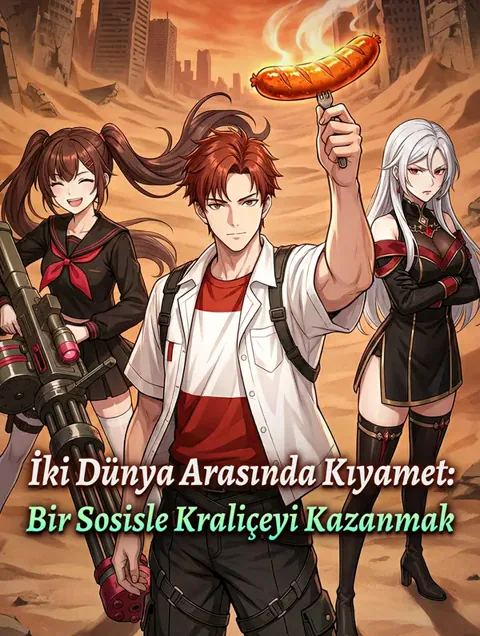 İki Dünya Arasında Kıyamet: Bir Sosisle Kraliçeyi Kazanmak afişi