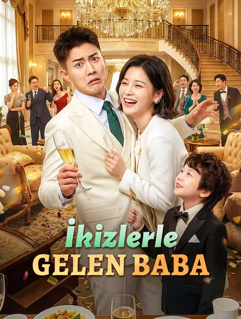 İkizlerle Gelen Baba(Dublajlı) afişi
