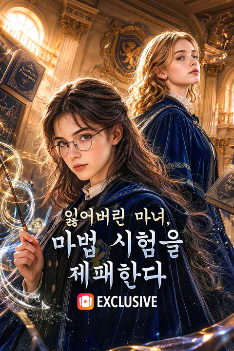 잃어버린 마녀, 마법 시험을 제패한다 포스터