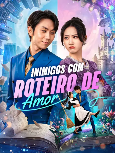 Pôster de Inimigos com Roteiro de Amor