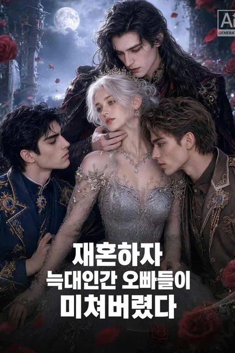 재혼하자 늑대인간 오빠들이 미쳐버렸다 포스터