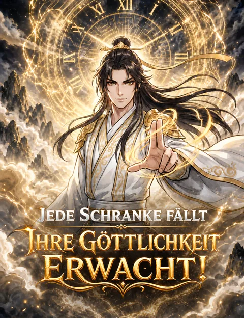 Poster von Jede Schranke fällt, ihre Göttlichkeit erwacht!