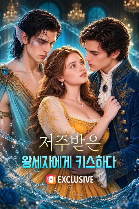 저주받은 왕세자에게 키스하다 포스터