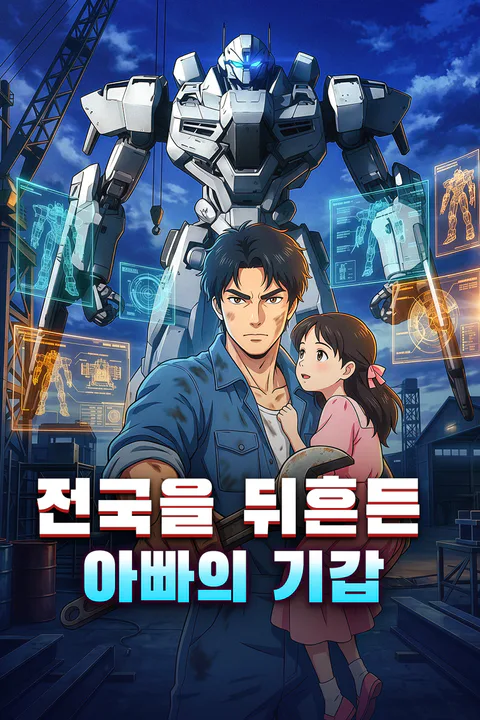 전국을 뒤흔든 아빠의 기갑 포스터