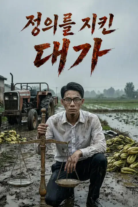 정의를 지킨 대가 포스터