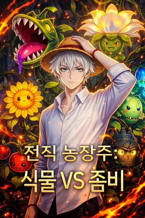 전직 농장주: 식물 vs 좀비 포스터