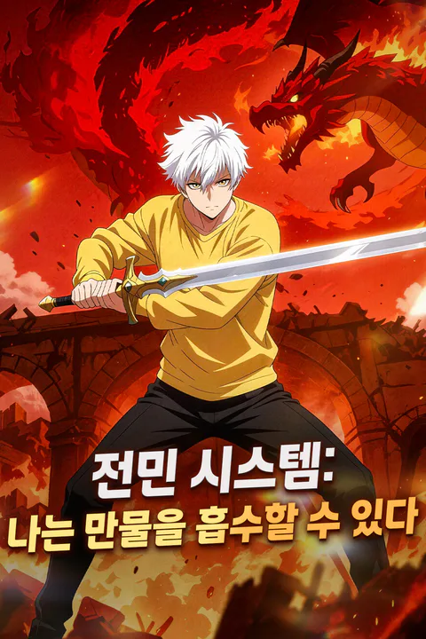 전민 시스템: 나는 만물을 흡수할 수 있다 포스터