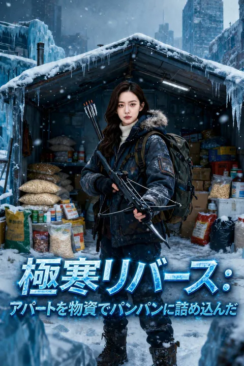 極寒リバース：アパートを物資でパンパンに詰め込んだのポスター
