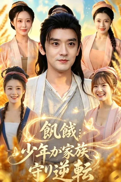 飢饉：少年が家族守り逆転のポスター
