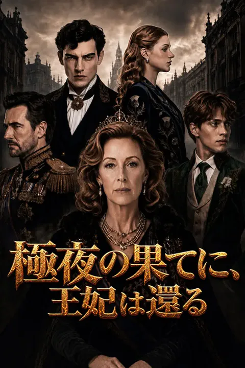 極夜の果てに、王妃は還るのポスター