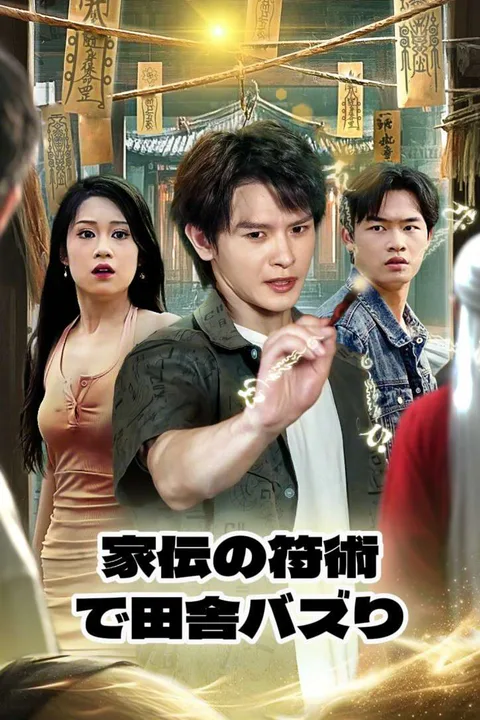 家伝の符術で田舎バズりのポスター