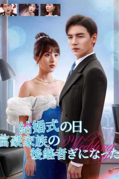 結婚式の日、富豪家族の後継者ぎになったのポスター