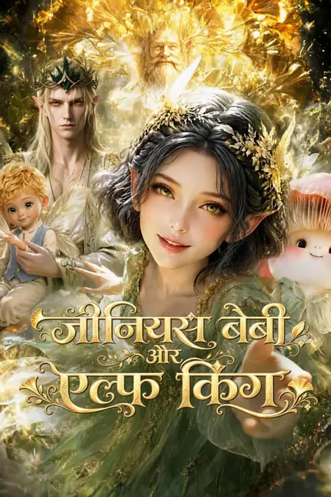जीनियस बेबी और एल्फ किंग का पोस्टर