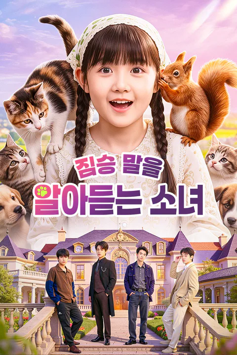 짐승 말을 알아듣는 소녀 포스터