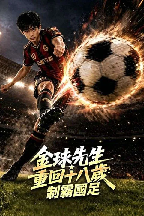 《金球先生重回十八歲：制霸國足》海報